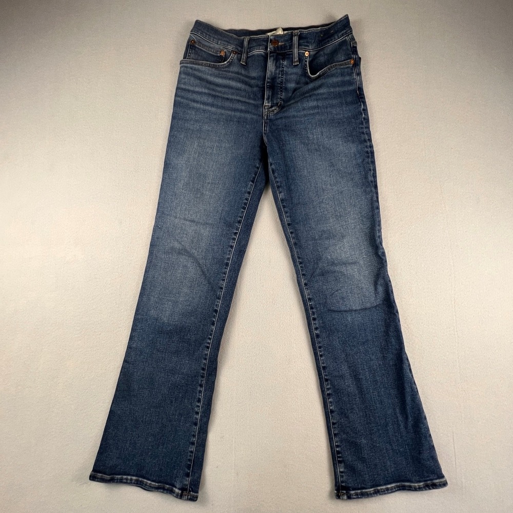 Madewell Jeans Womens 31 Blue High Rise Bootcut Denim Casual Classic Boho